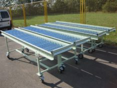 Transporteri s valjcima, ravni, prijevozni