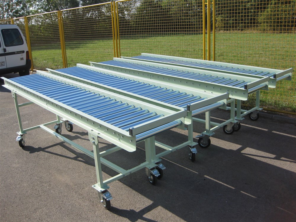 Transporteri s valjcima, ravni, prijevozni